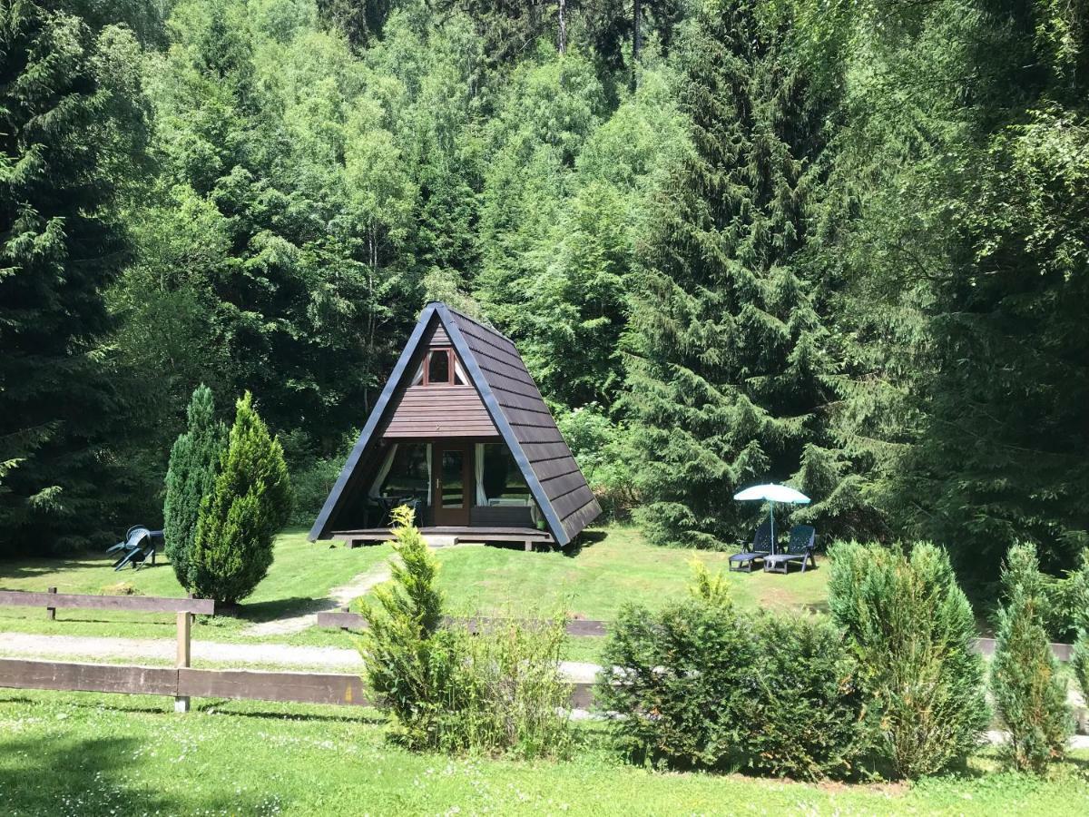 Ferienhäuser Am Waldschlößchen Lautenthal Exterior foto